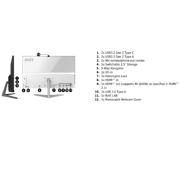 MSI HARDWARE MODERN AM242 1M-2280EU