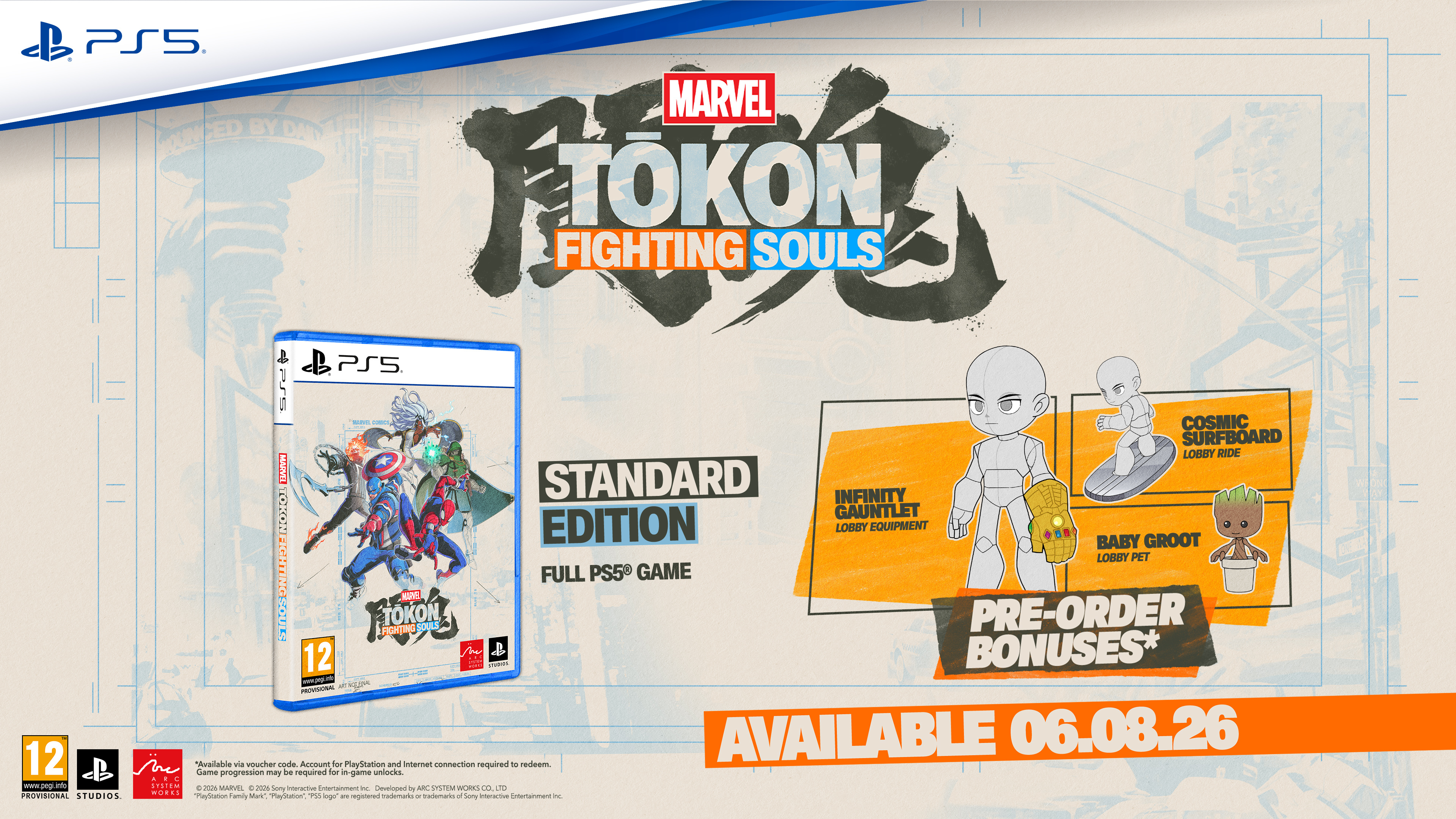SONY PLAYSTATION MARVEL TOKON