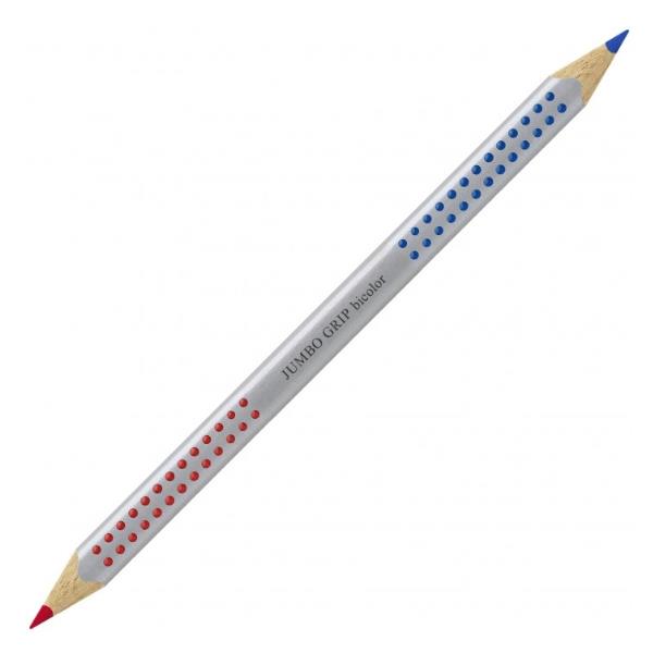 FABER CASTEL Matita bicolore Jumbo Grip per sillabazione e correzioni