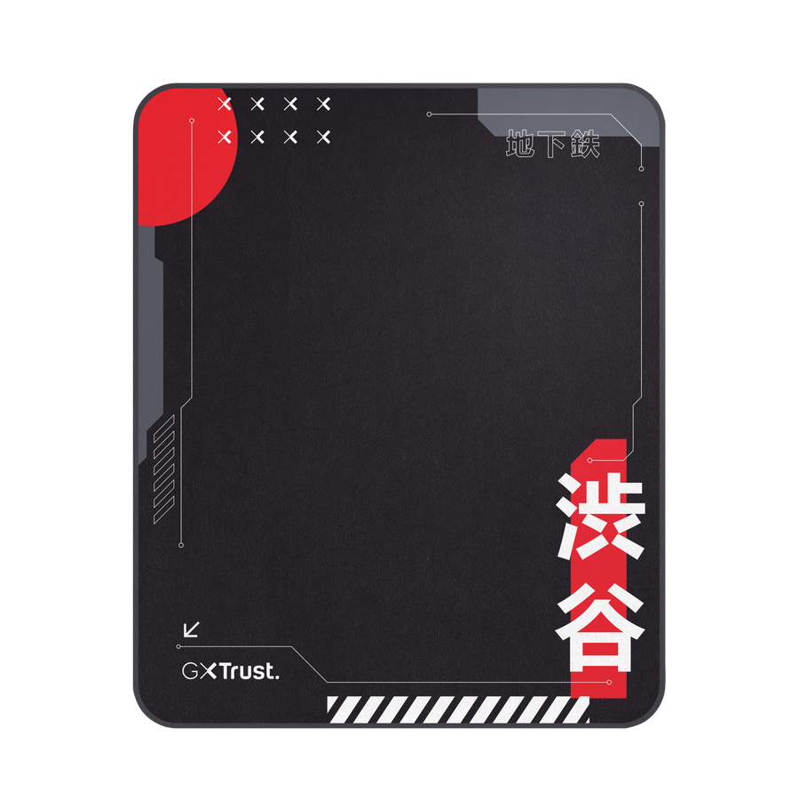TRUST TAPPETO SOTTOSEDIA PROTEGGI PAVIMENTO 120 x 99 CM PER SEDIA CON RUOTE - TRUST GXT 715 JAPAN PRINT