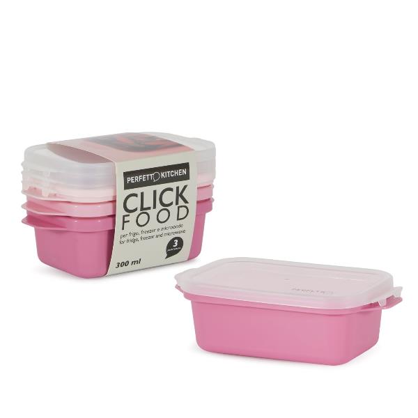 CONTENITORE ALIMENTI CLICKFOOD 300ml 2