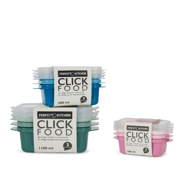 CONTENITORE ALIMENTI CLICKFOOD 300ml 6