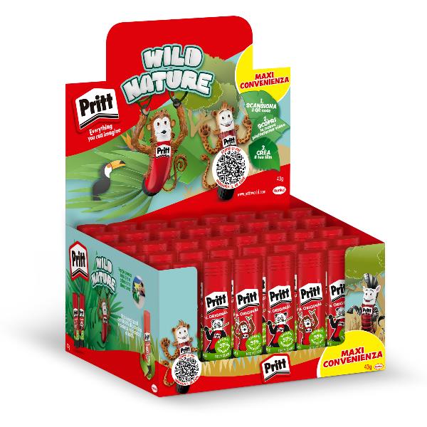 PRITT DISPLAY 40PZ COLLA STICK 43GR BTS