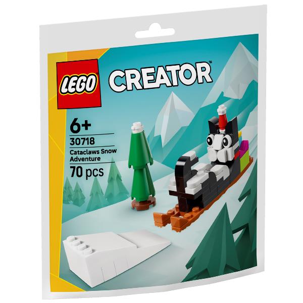 LEGO Avventura sulla neve di Claus il gatto