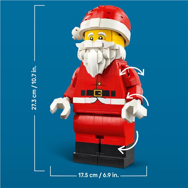 Grande minifigure di Babbo Natale 4