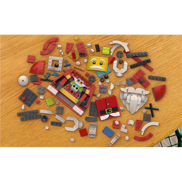 Grande minifigure di Babbo Natale 8