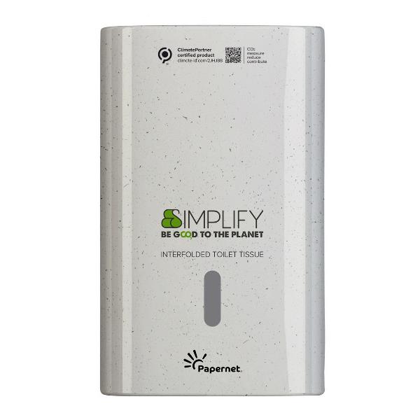 PAPERNET DISPENSER CARTA IGIENICA INTERFOGLIATA - SIMPLIFY