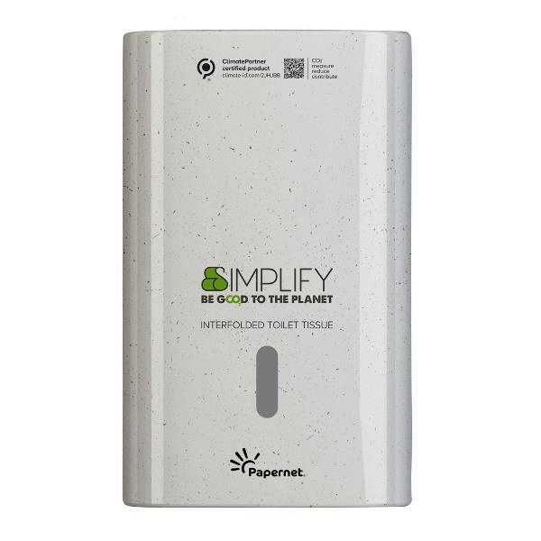 DISPENSER CARTA IGIENICA INTERFOGLIATA - SIMPLIFY 2