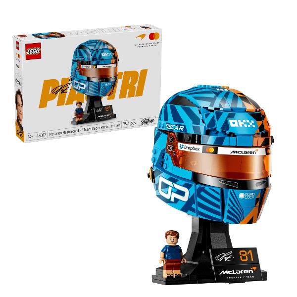 LEGO Casco di Oscar Piastri McLaren Mastercard F1® Team