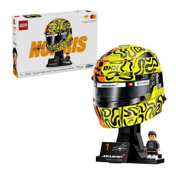 LEGO Casco di Lando Norris McLaren Mastercard F1® Team