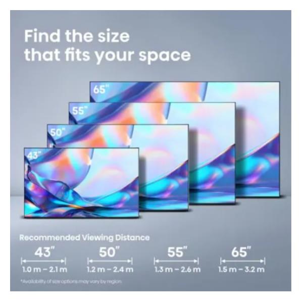 43 A79S QLED 4K ULTRA HD SMART VIDAA - STAND CENTRALE 14