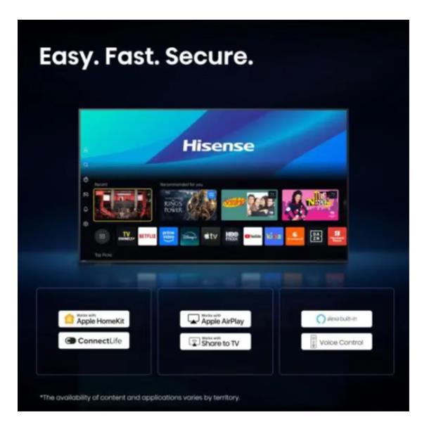 43 A79S QLED 4K ULTRA HD SMART VIDAA - STAND CENTRALE 8
