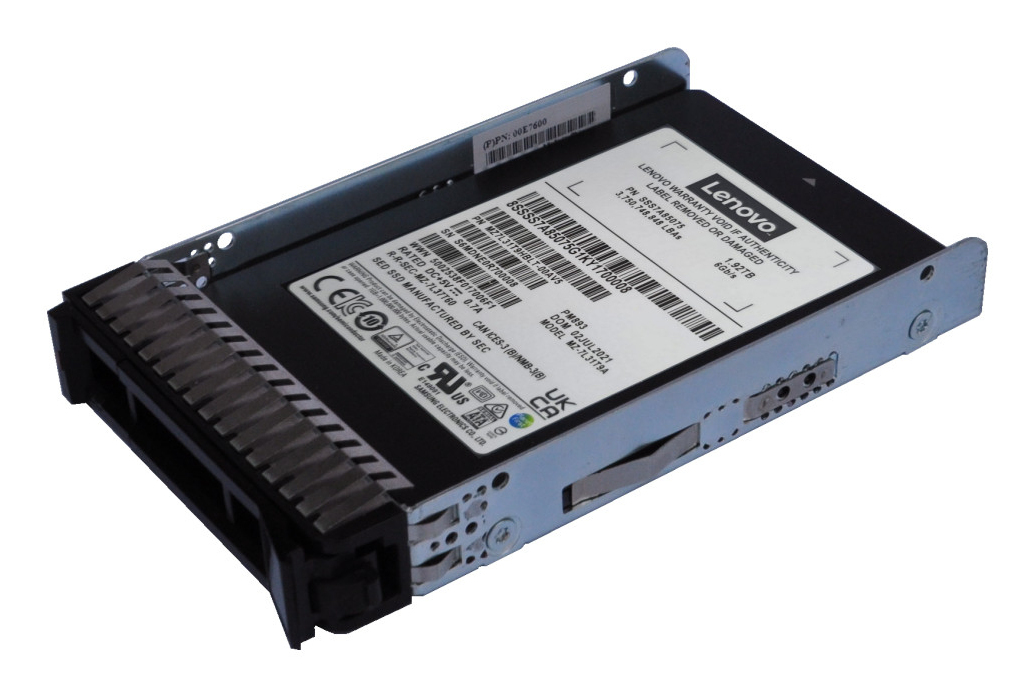 LENOVO SERVER 2.5  MV 3.84TB RI SATA HS V2