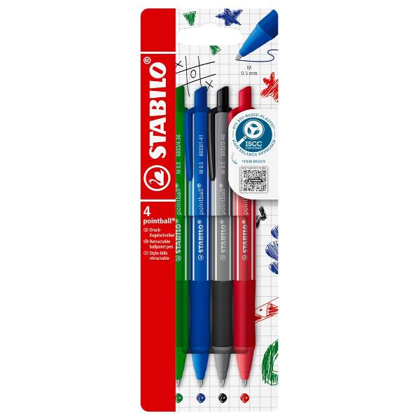 STABILO PENNA A SFERA POINTBALL COLORFUL