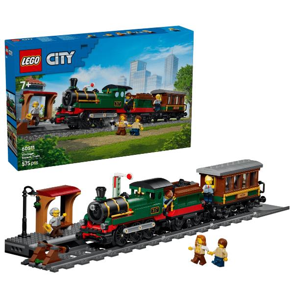 LEGO Treno a vapore vintage