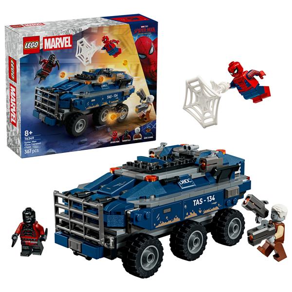 LEGO Spider-Man: Inseguimento del trasportatore di detenuti