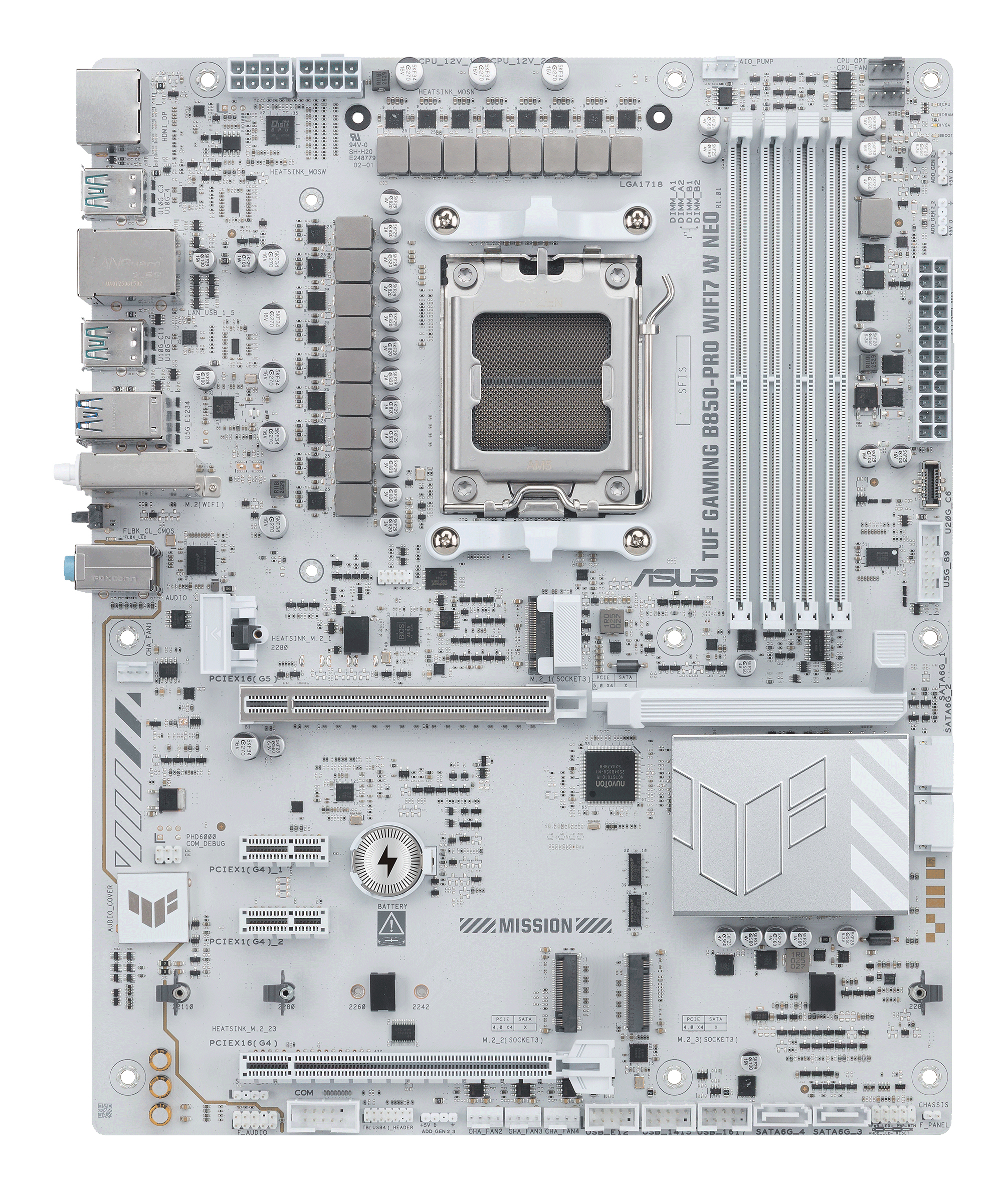 ASUS COMPONENTS TUF GAMING B850-PRO WIFI7 W NEO