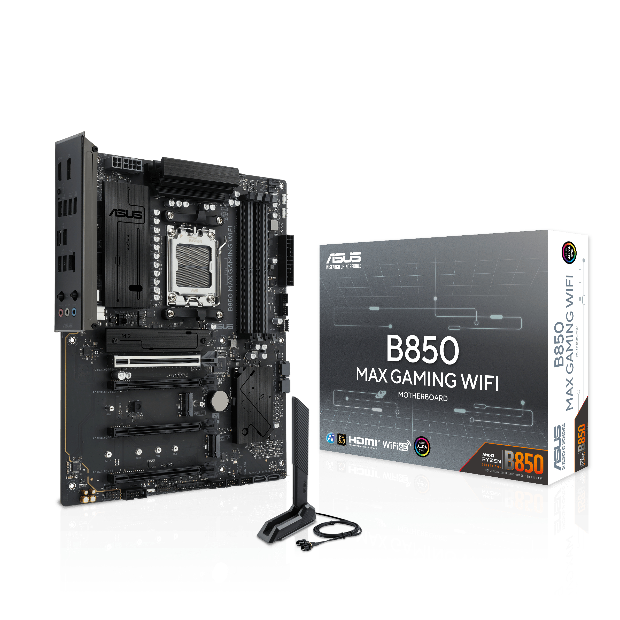 ASUS COMPONENTS B850 MAX GAMING WIFI