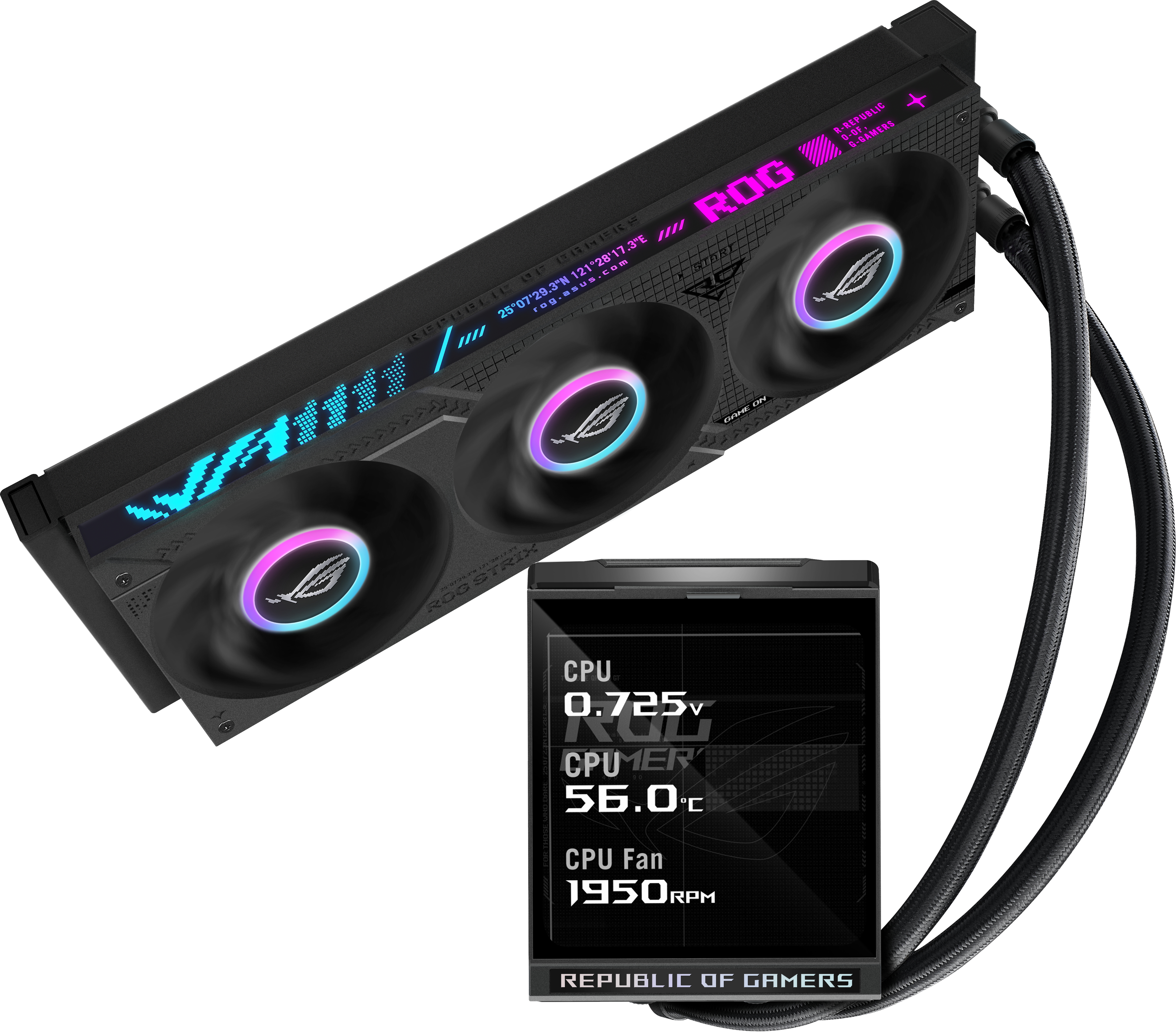 ASUS COMPONENTS ROG STRIX LC IV 360 ARGB LCD