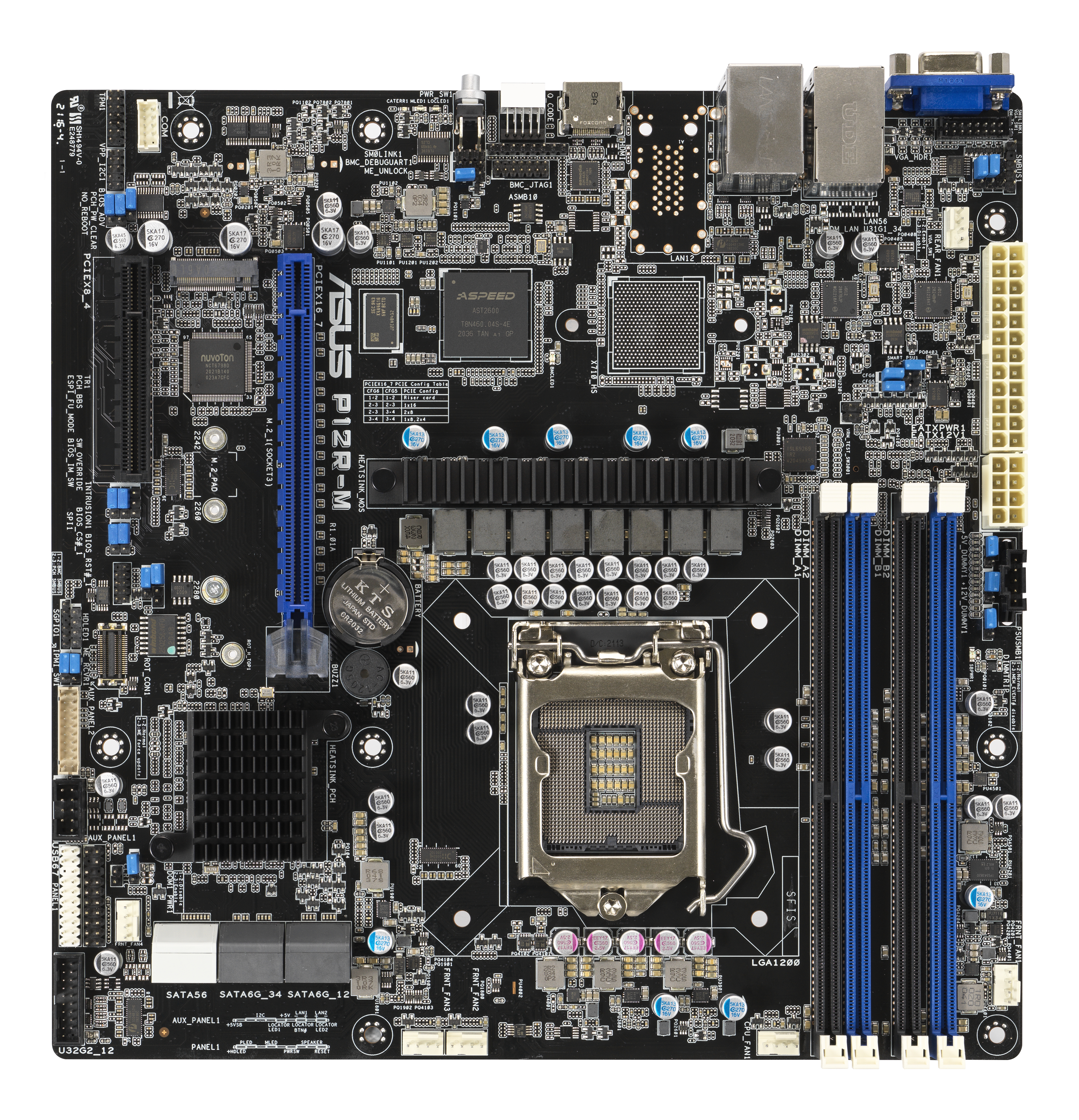 ASUS DESKTOP P12R-M SCHEDA MADRE INT XEON E2300