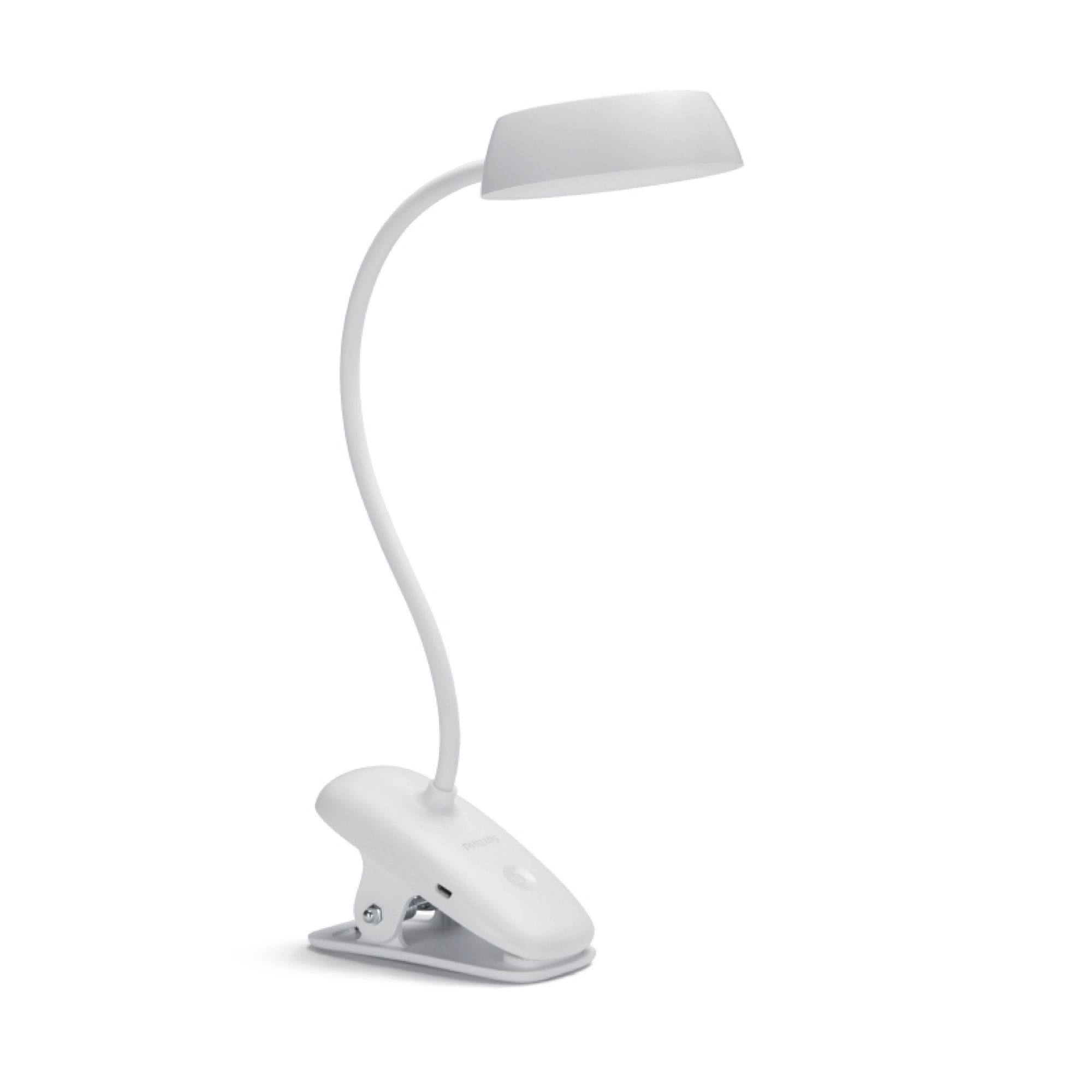 PHILIPS LIGHTING DESKLIGHT DONUTCLIP 2.3W USB WH