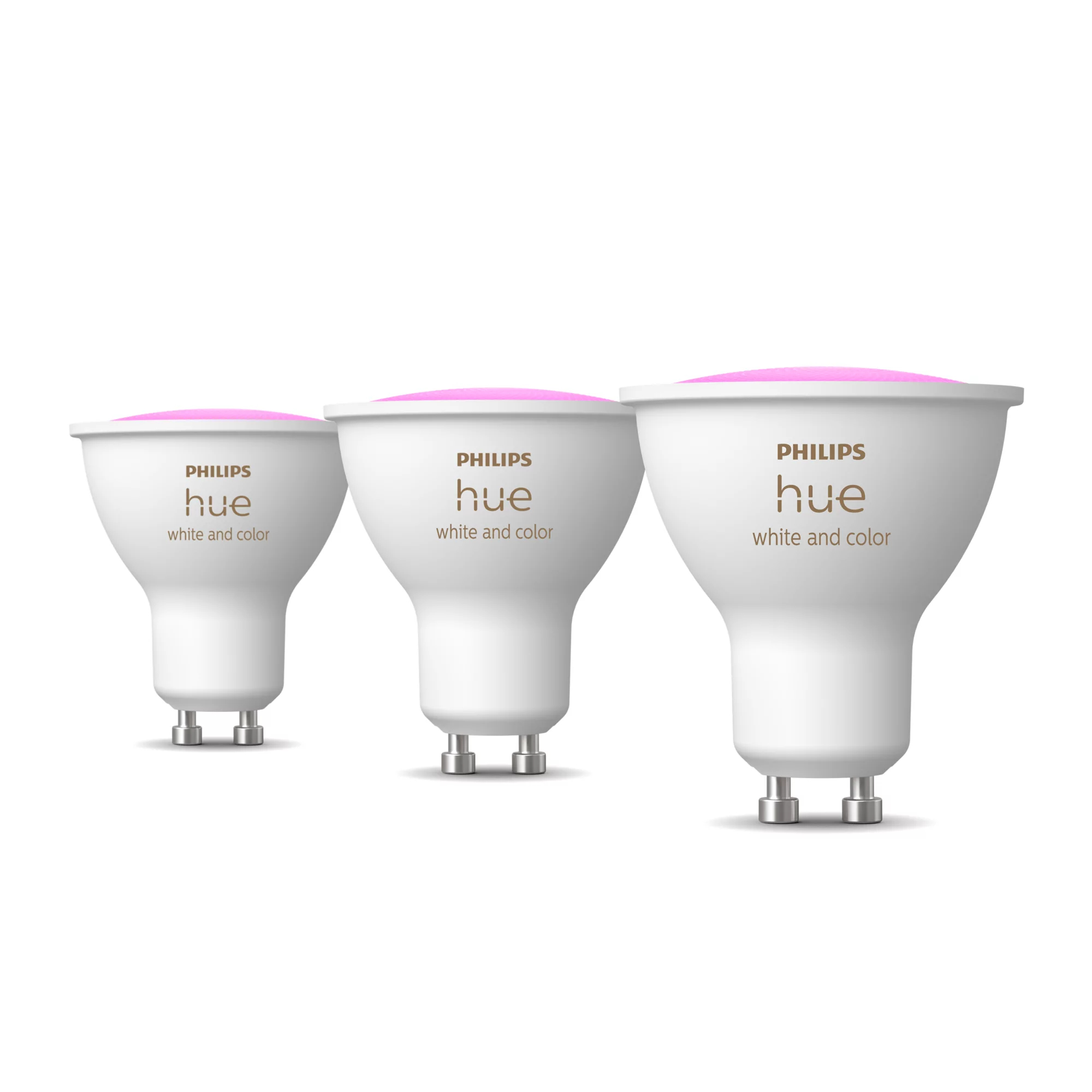 PHILIPS LIGHTING HUE WHITE COLOR AMBIANCE 3X GU10