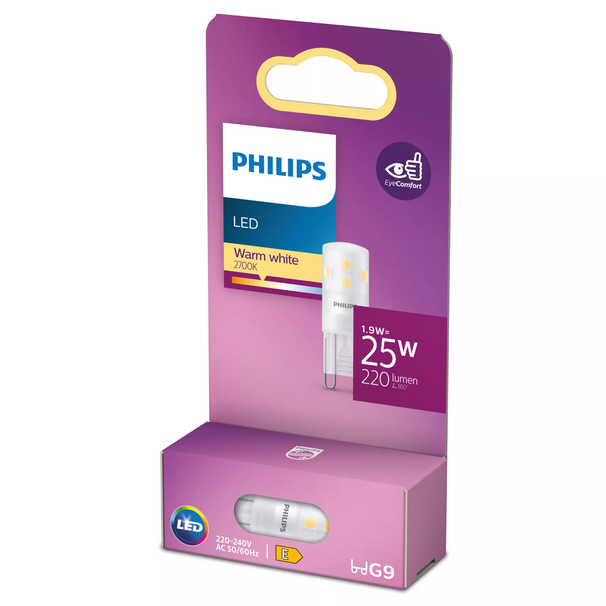 PHILIPS LIGHTING LED CAPSULE 230V  25W G9 2700K