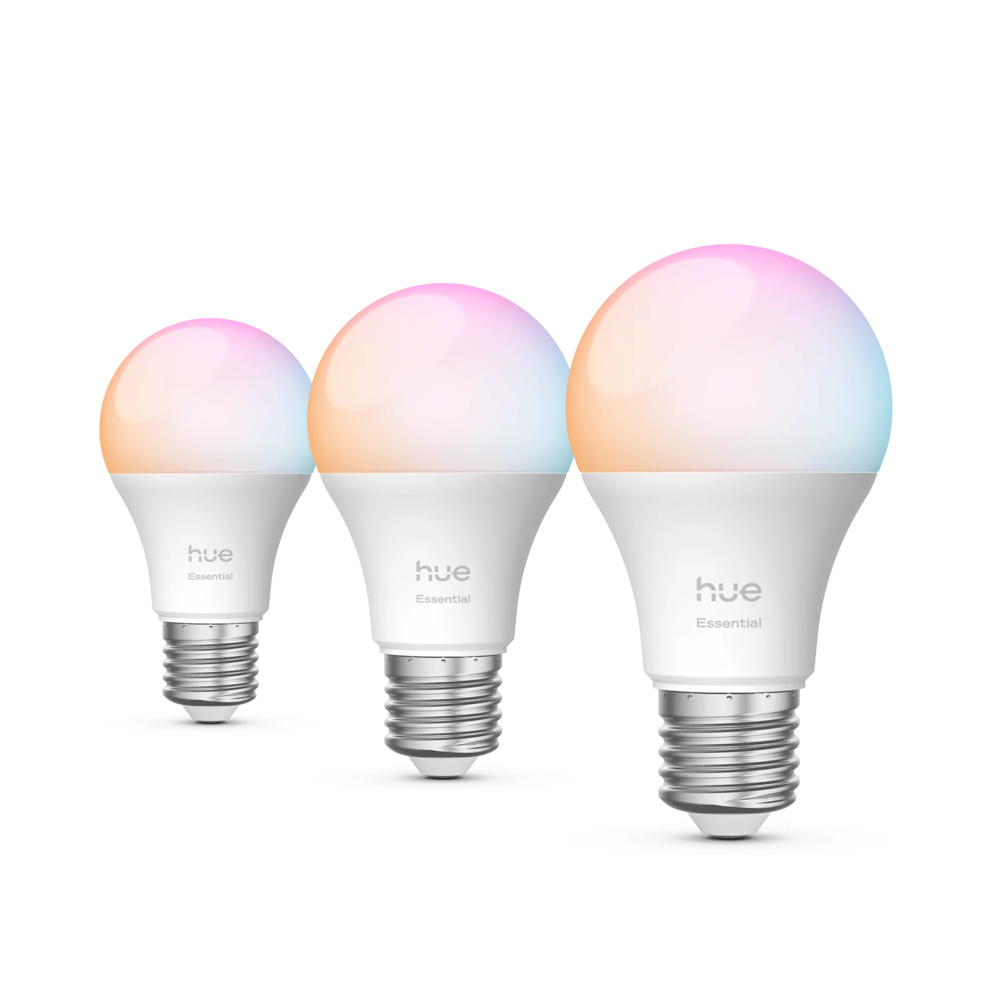 PHILIPS LIGHTING HUE 3 X LAMPADINA E27 ESSENTIAL 60W