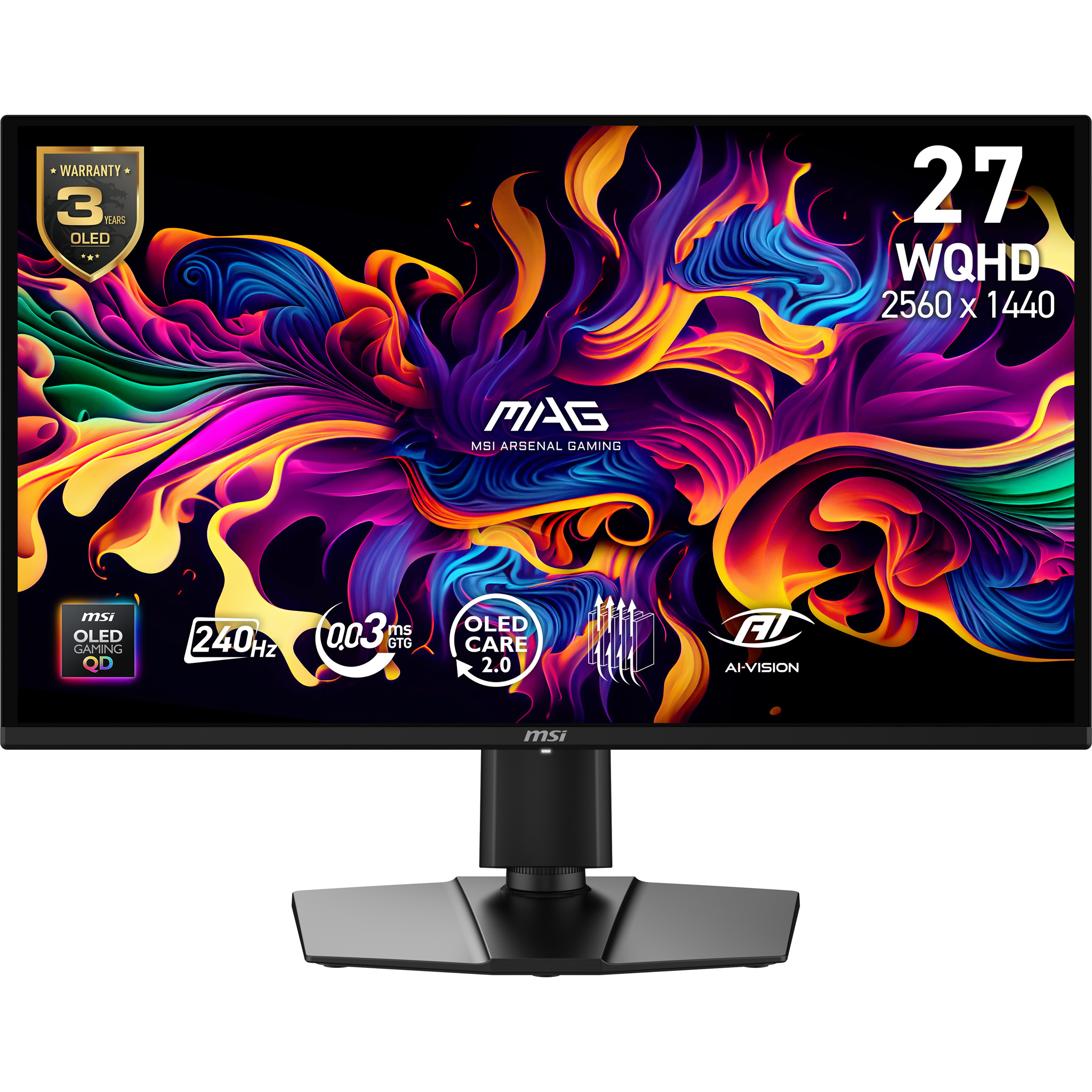 MSI HARDWARE MAG 274QP QD-OLED X24