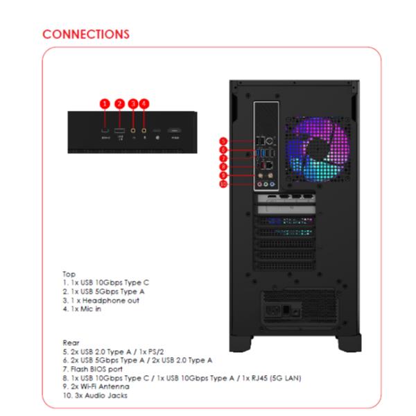 MPG INFINITE X3 AI 2NVV7-880EU 2