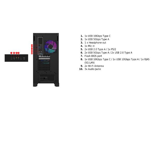 MPG INFINITE X3 AI 2NVV7-1052 2