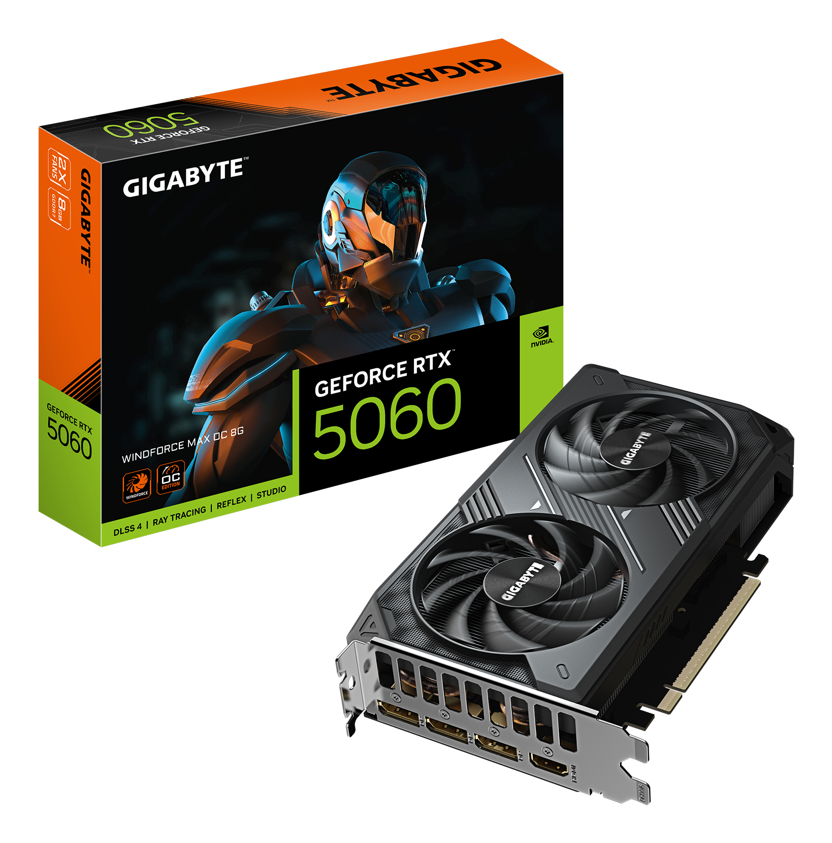 Gigabyte GeForce RTX 5060 WINDFORCE MAX OC 8G