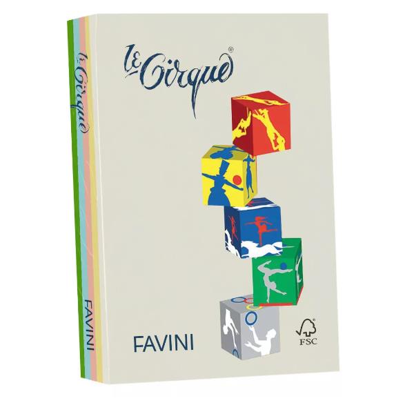 CARTOTECNICA FAVINI LE CIRQUE tenui - A4 - 80gr/m2 - 100 fogli