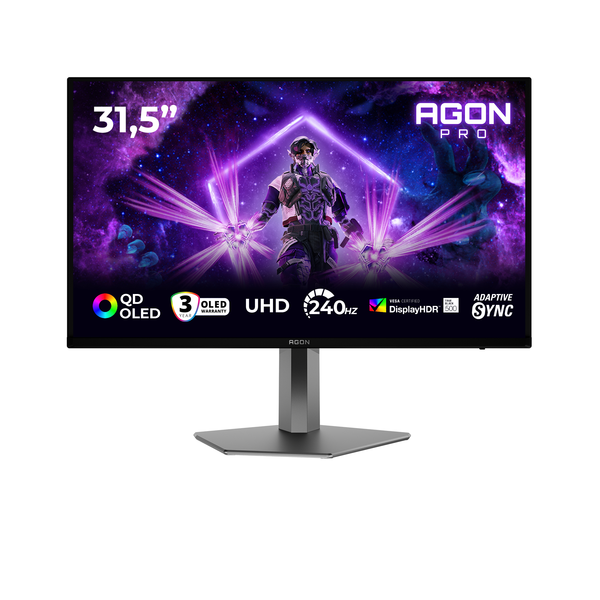 AOC 31,5 MONITOR QD-OLED 240 HZ REG ALT
