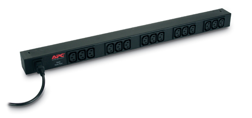 AMERICAN POWER CONVERSION PDU rack, base, zero U, 10 A, 230 V, 15 C13