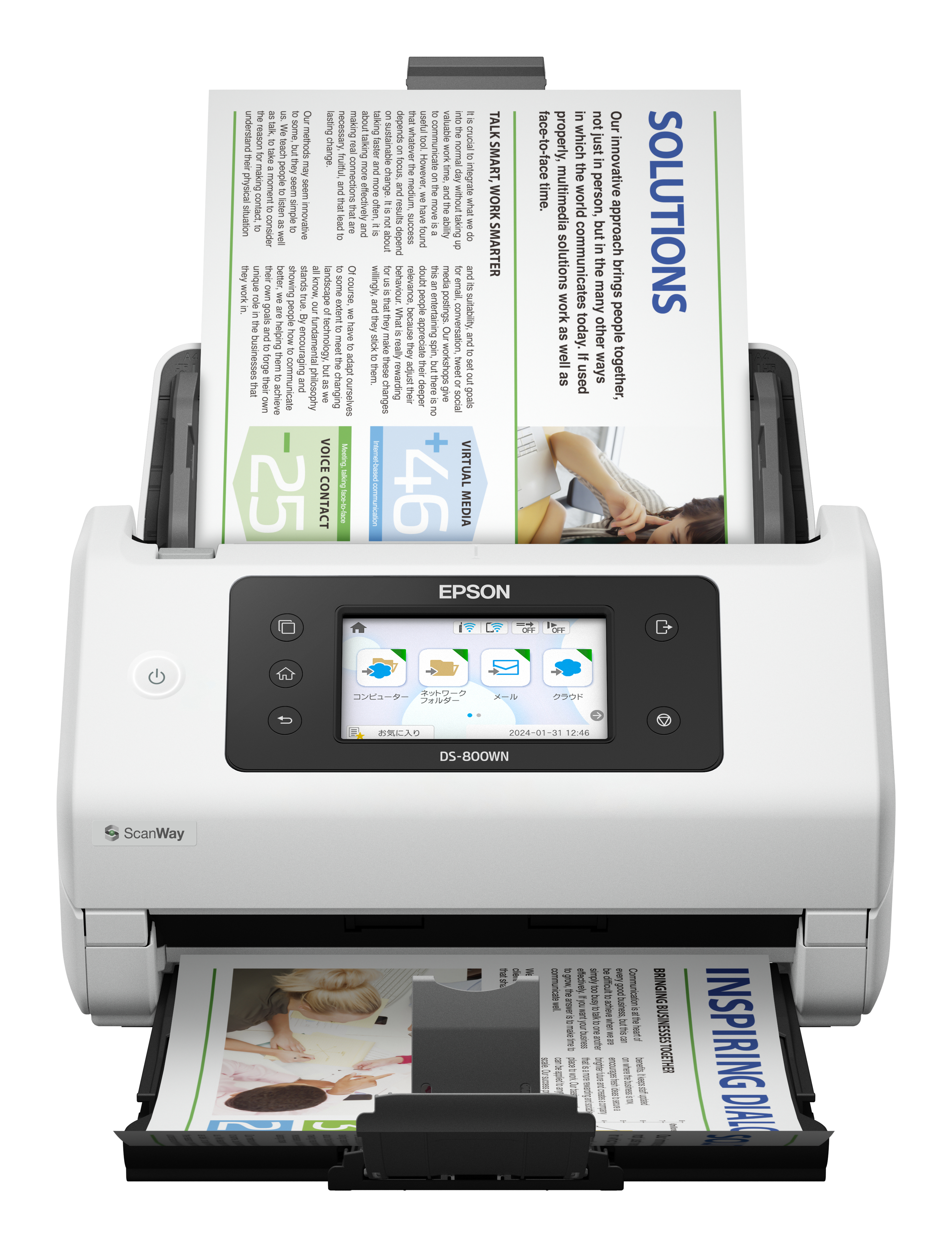 EPSON WORKFORCE DS-800WN  SCANNER