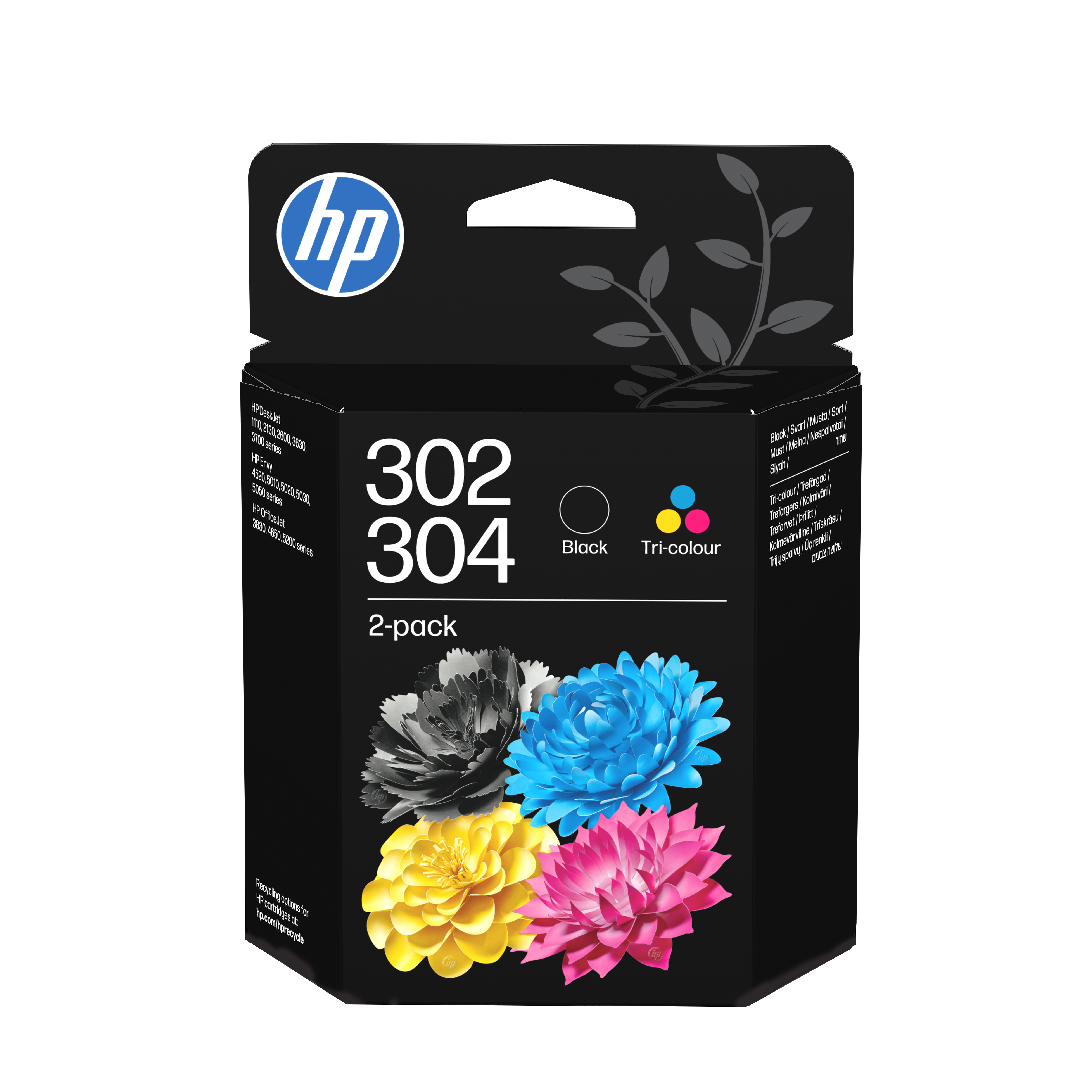 CONSUMABILI HP HP 302/304 TRI-COLOR/BLACK 2-PACK