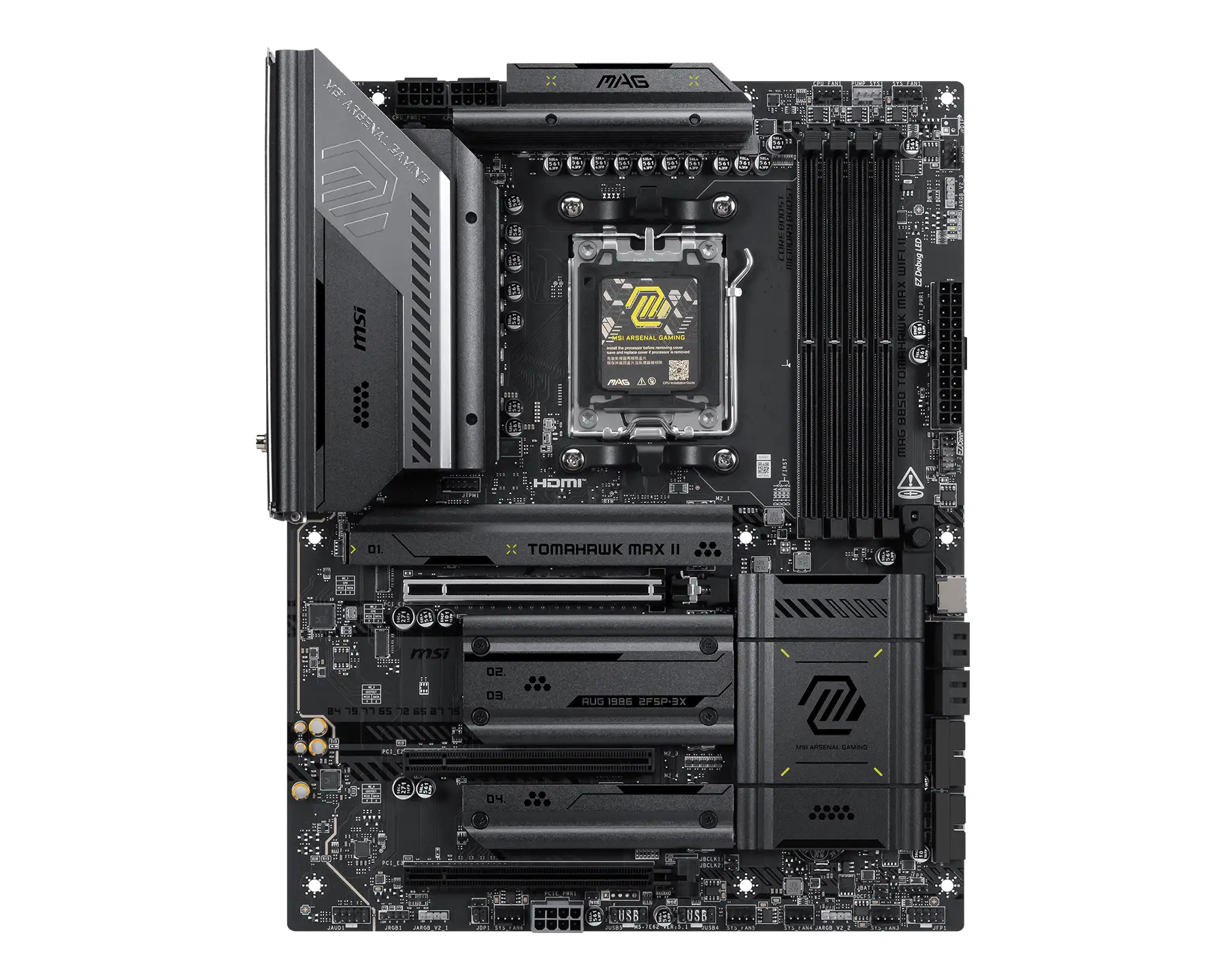 MSI COMPONENTS MAG B850 TOMAHAWK MAX WIFI II