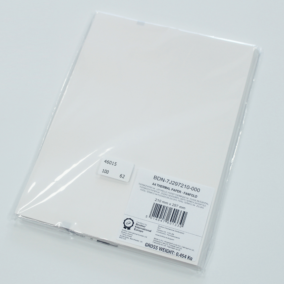 CONSUMABILI BROTHER 100 FG CARTA TER A4 PREMIUM FANFOLD