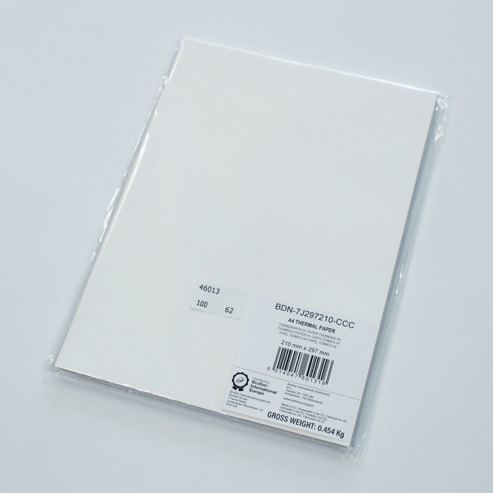 CONSUMABILI BROTHER RISMA 100 FG CARTA TERM A4 X PJ
