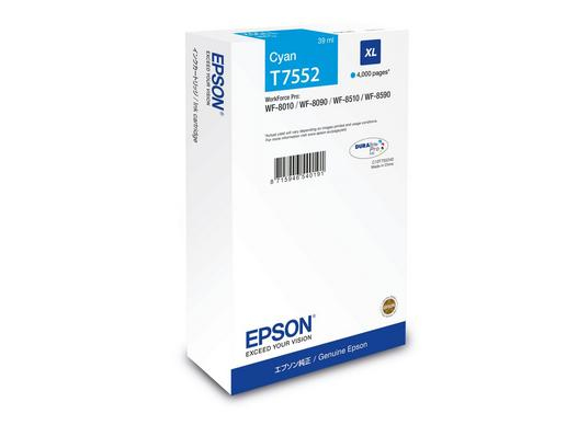 CONSUMABILI EPSON TANICA CIANO XL WF-8XXX