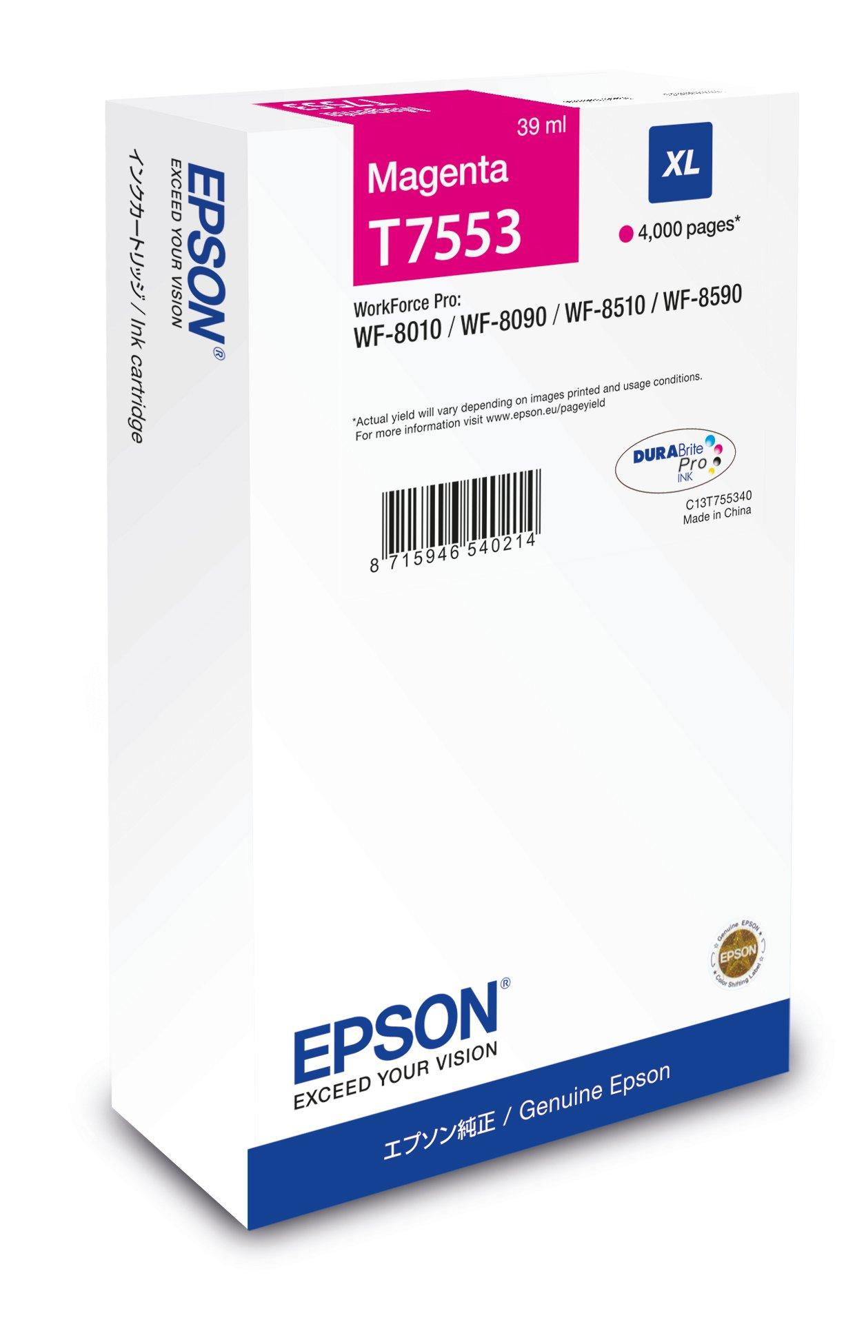 CONSUMABILI EPSON TANICA MAGENTA XL WF-8XXX