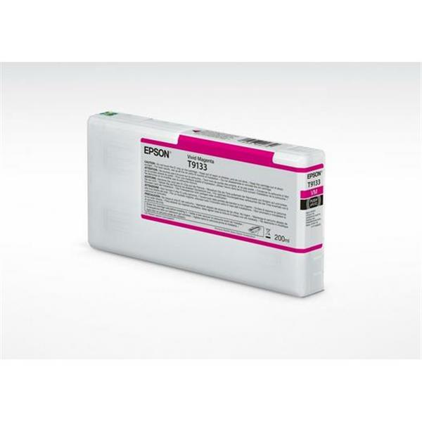 EPSON GRAFICO T9133 Vivid Magenta Ink Cartridge (200ml)