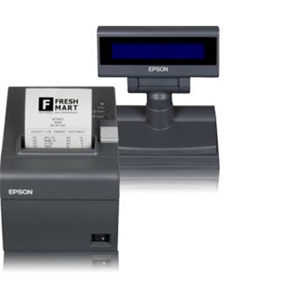 EPSON - STAMPANTI FISCALI ED ACCESSORI STAMPANTE FISCALE EPSON FP-81II RT CON DISPLAY DA 80MM - USB/RS232/LAN