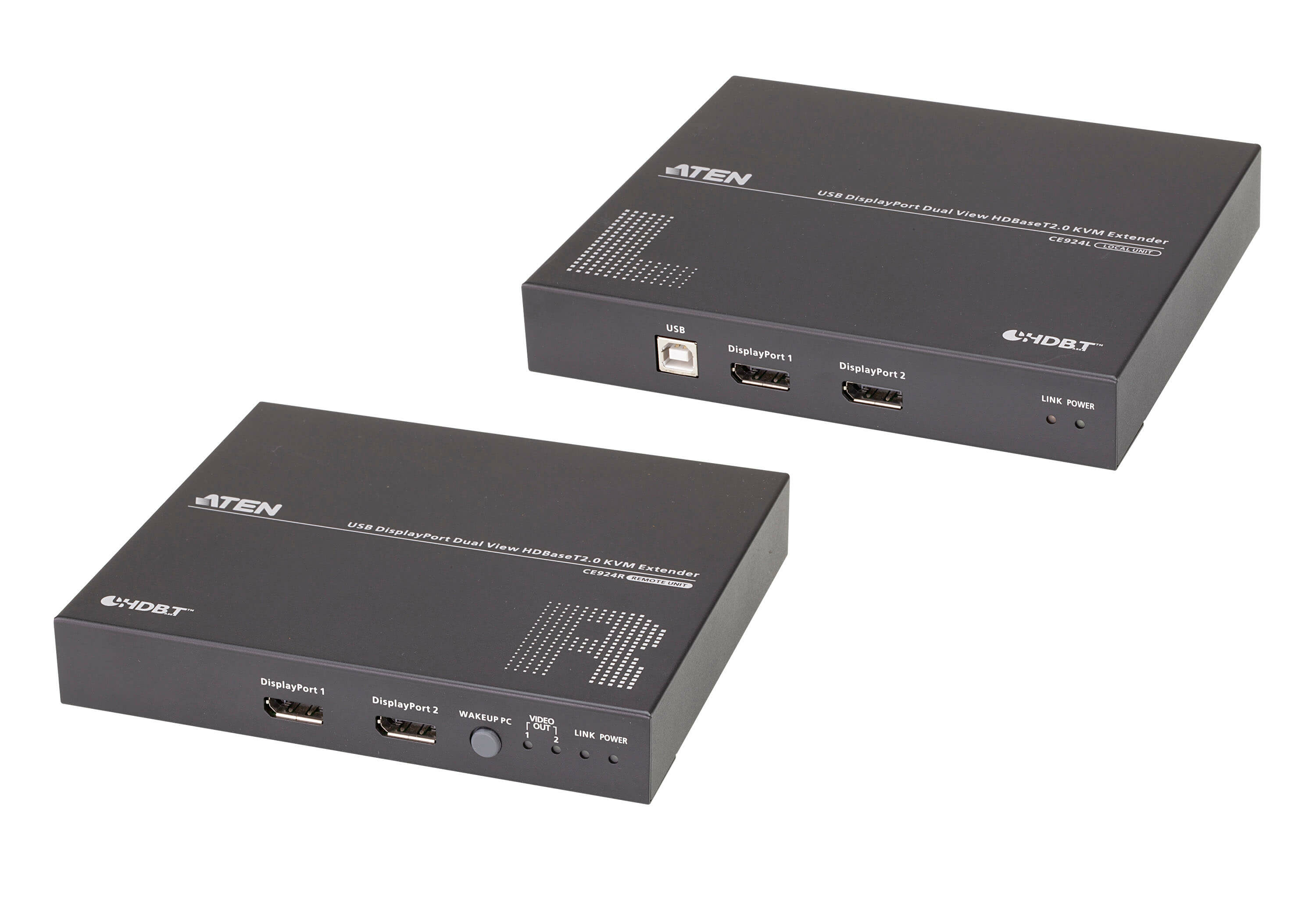 ATEN USB DISPLAYPORT DUAL VIEW HDBASE