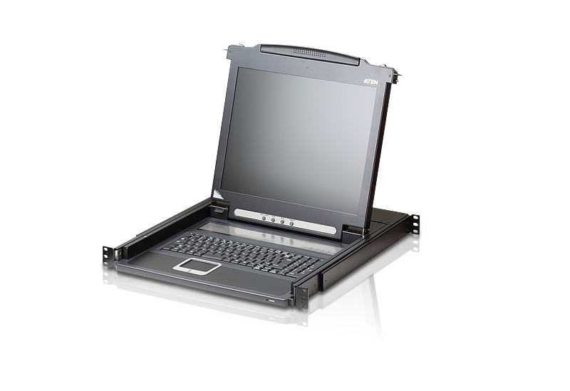 ATEN SINGLE RAIL 19" LCD CONSOLE  IT