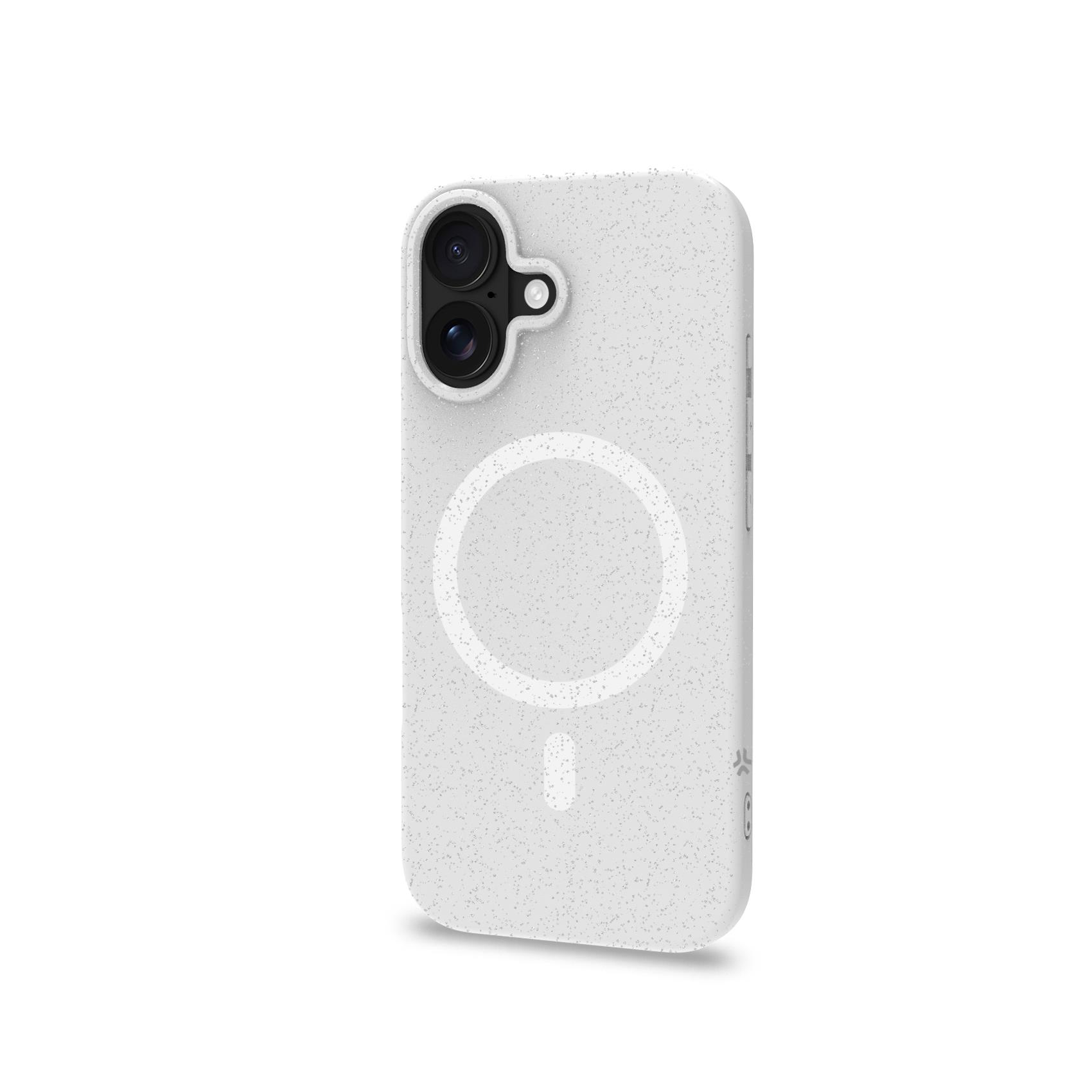CELLY COLMAGGLI1150 - Cover glitterata, compatibile con la tecnologia Magsafe, compatibile con iPhone 17 (OFFSET COLLECTION)