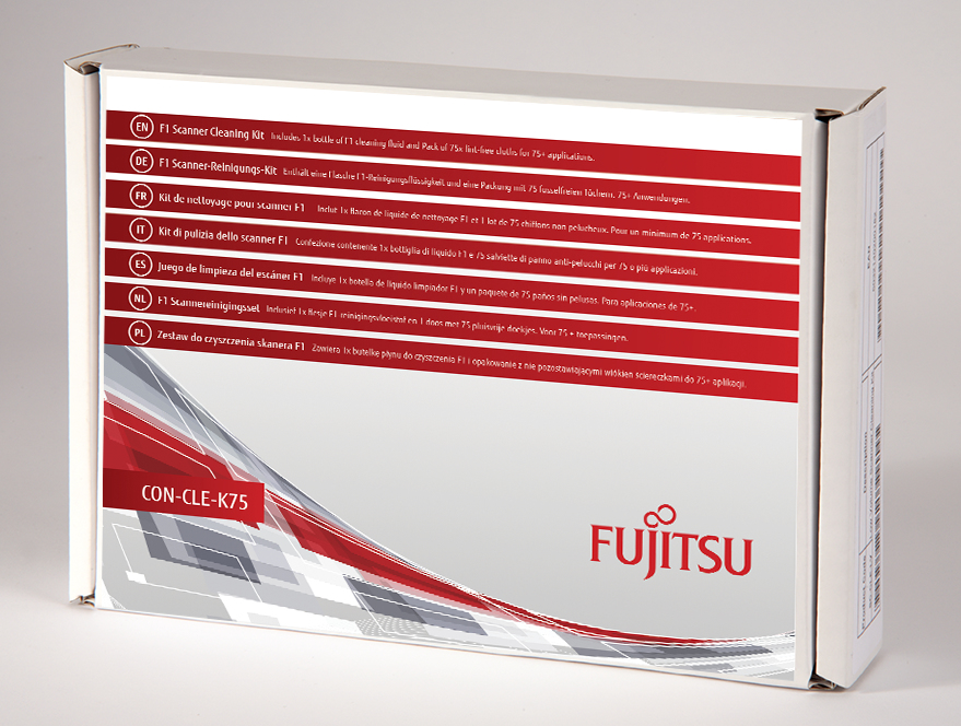 CONSUMABILI FUJTSU KIT DI PULIZIA DELLO SCANNER F1