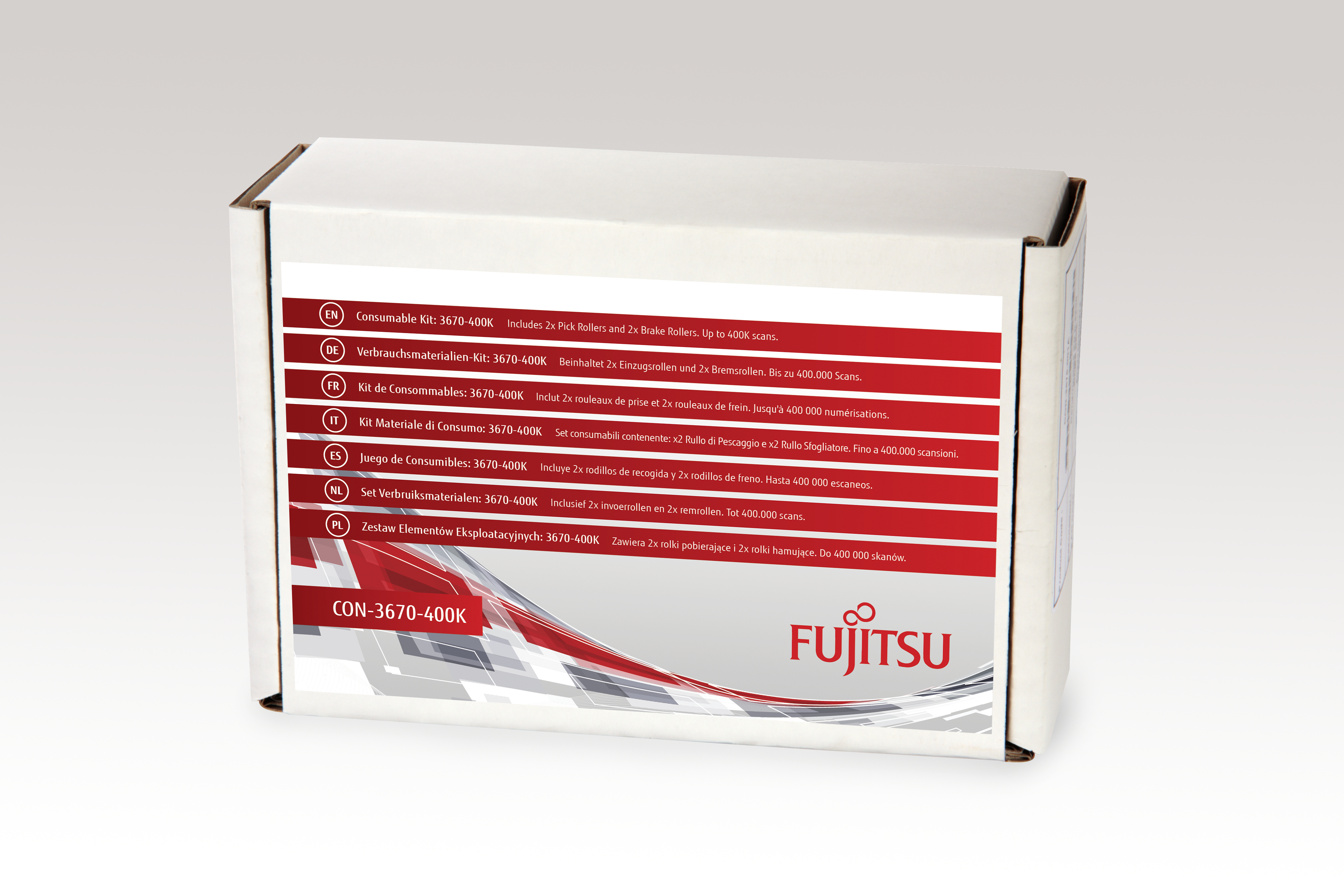 CONSUMABILI FUJTSU KIT MAT CONS X FI-8820/8930/8950
