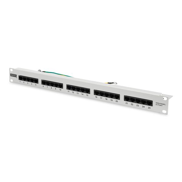 DIGITUS PANN.25 PORTE UTP CAT.3 ISDN
